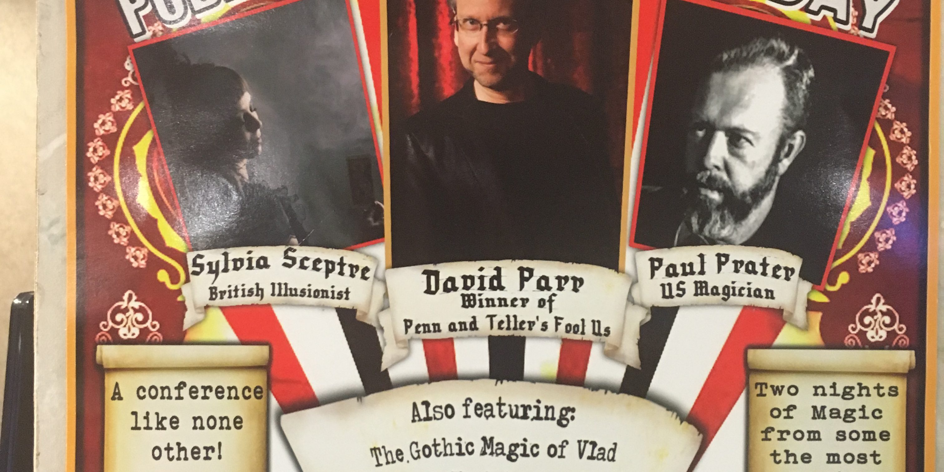 Gala Show Bizarre Hauntings Sylvia Sceptre Phantasmagorical